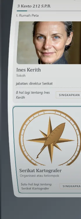 Naskah dengan formulir dokumen baru