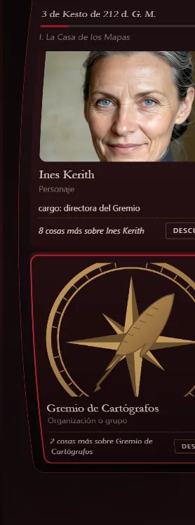 El manuscrito con el formulario de un documento nuevo
