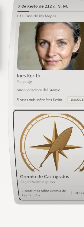 El manuscrito con el formulario de un documento nuevo
