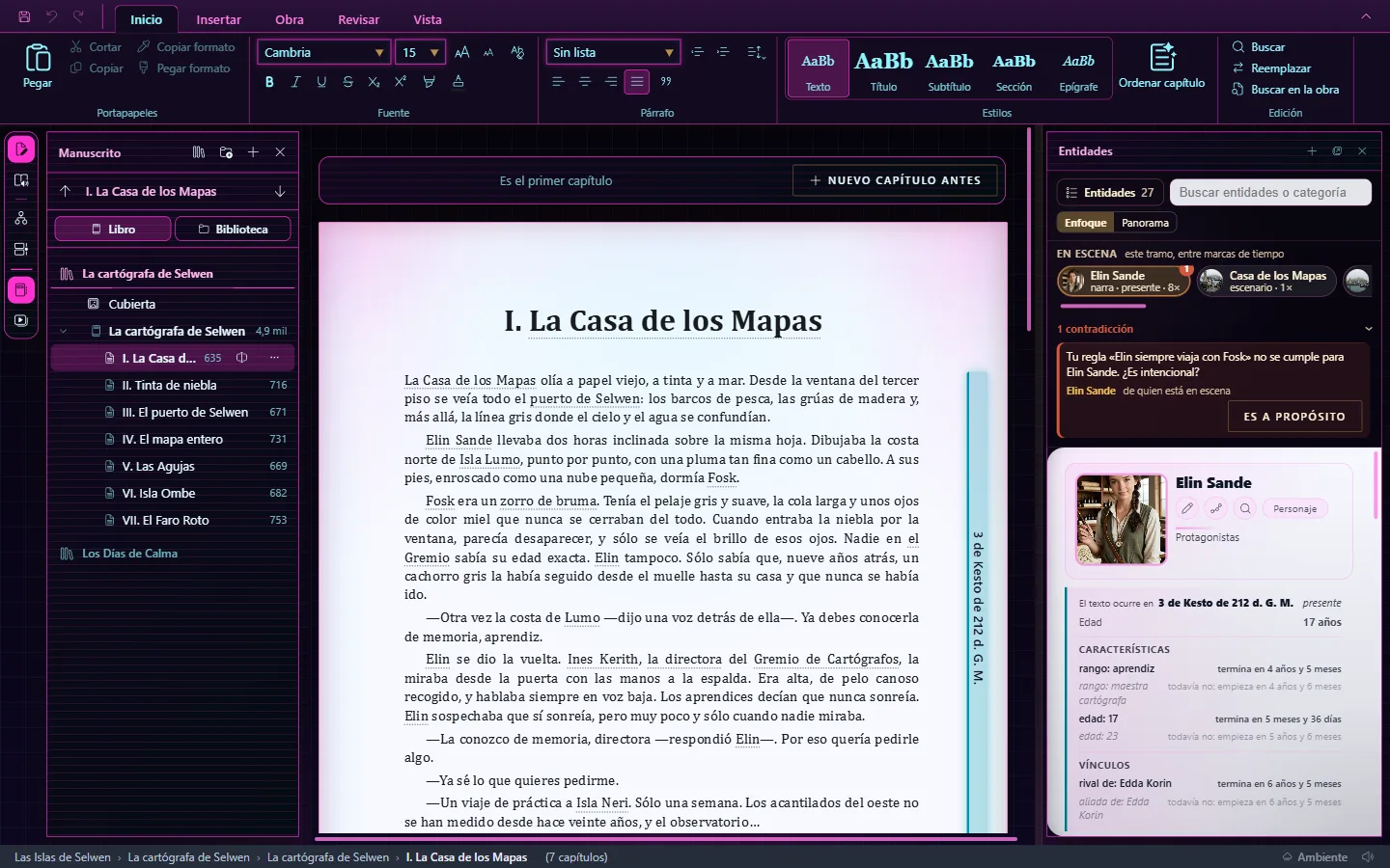 La ventana de Exaratio