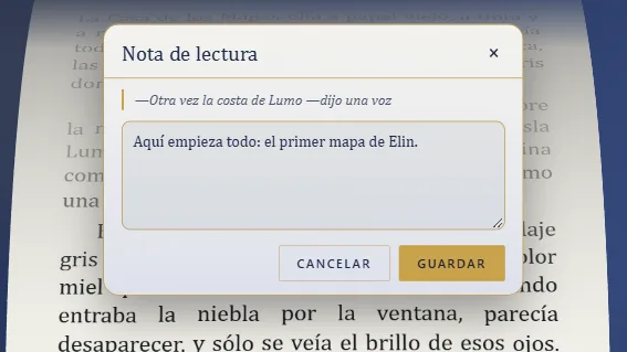 Una nota de lectura sobre la línea que lees